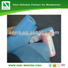 Pp nonwoven sparkly blue fabric